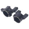 2PCS Front C Hub Carrier Brass Solid Construction Steering Knuckle Carriers for Axial SCX10 II AR44