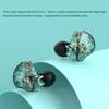 3.5mmJack Headset Ear-in Detachable Cable Earphone with Dynamic Driver Stereo Bass Sound Strong Ability Earphones
