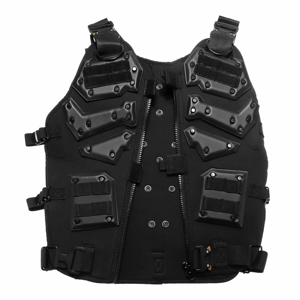 Molle Tactical Hunting Combat G.I.J Body Vest Body Protector Black