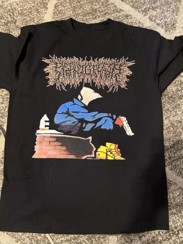PeelingFlesh T-shirt Cotton Classic Unisex Black Men S-5XL AD168 Unisex T-Shirt XXL