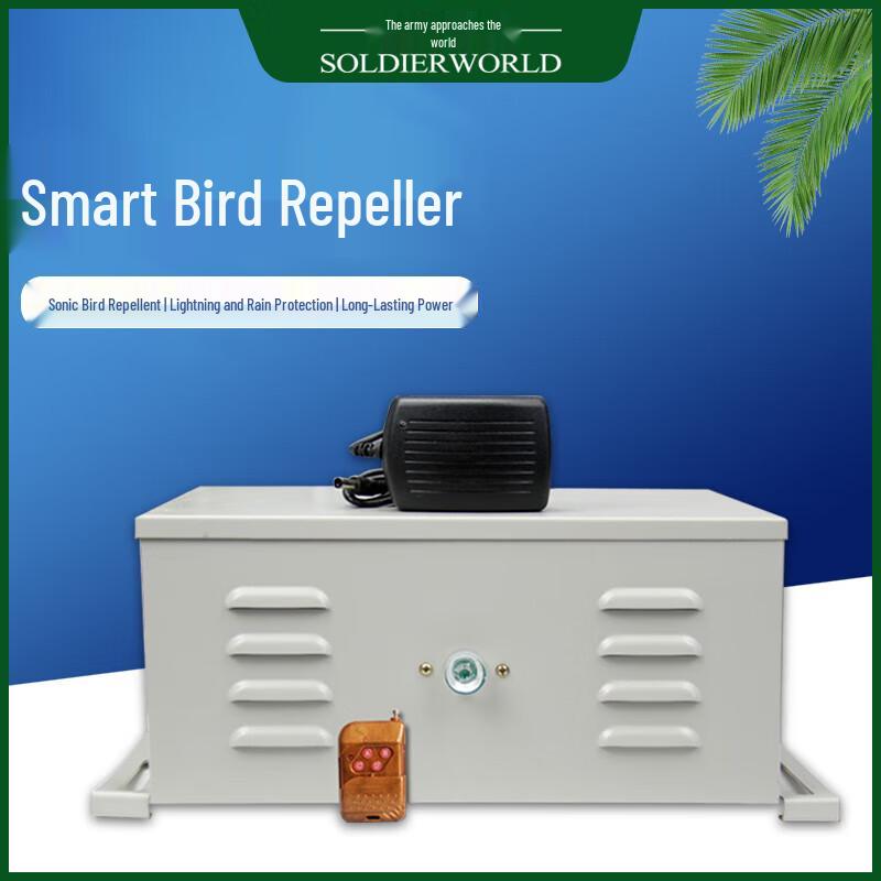 6-in-1 Ultrasonic Bird & Pest Repellent