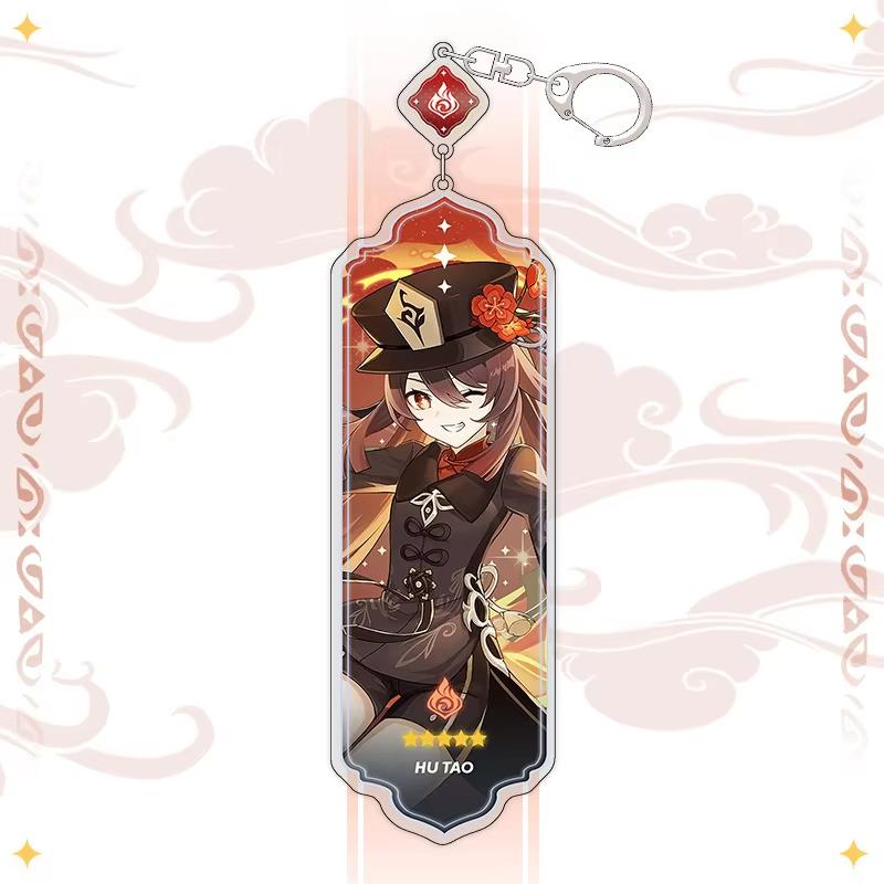 Portachiavi Anime Linnea Flins Durin Mualani Furina Arlecchino Accessori Portachiavi Genshin Impact Ciondolo Carino per Borsa Portachiavi Regalo