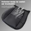 GXARTS Front Driver Or Passenger Side Bottom Replacement Perforated Leather Seat Cover Black Compatible with Cadillac Escalade Escalade ESV Escalade