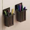 Plastic Toothbrush Storage Rack No Drill Chopsticks Cage Practical Wall Mounted Storage Box  Dorm