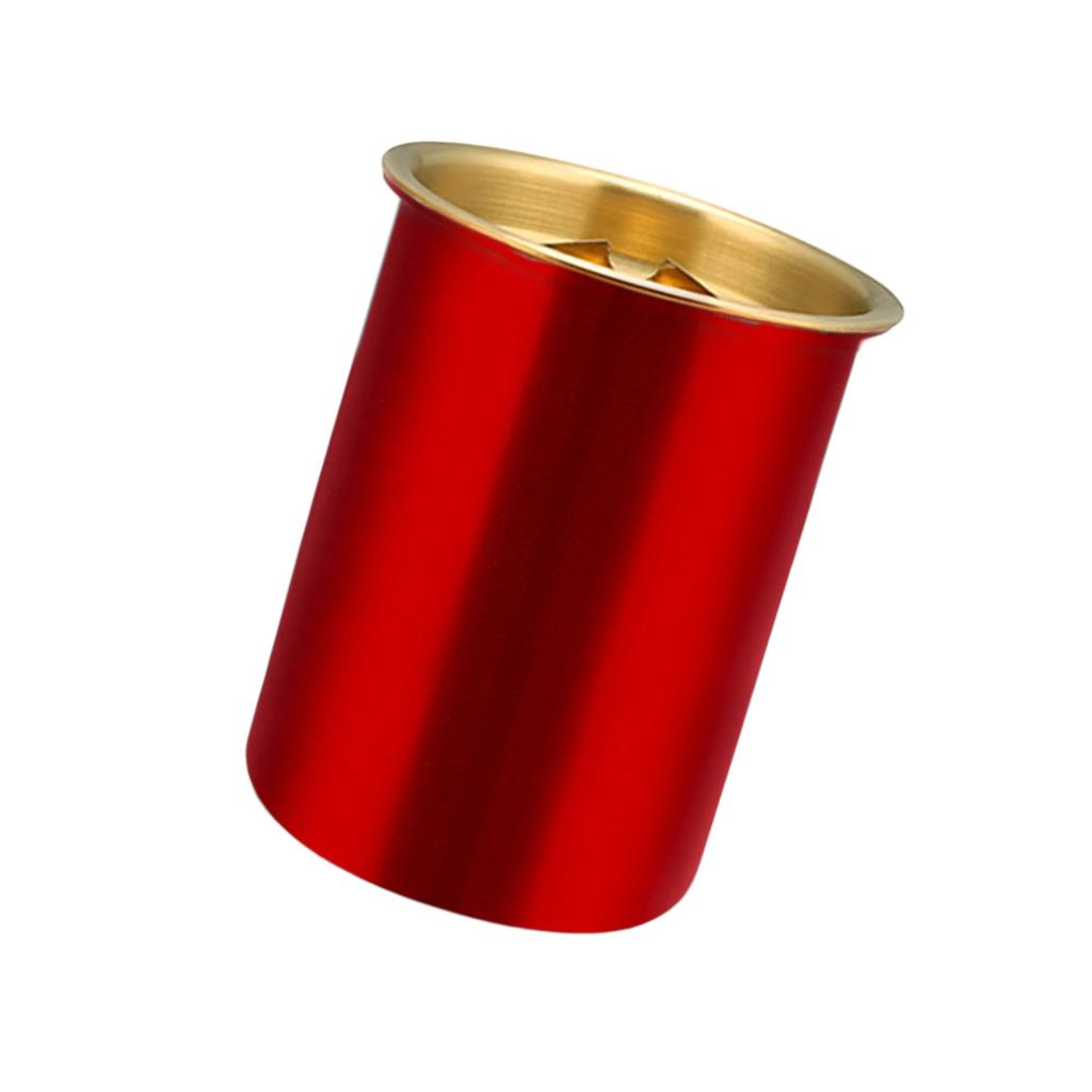 Stainless Steel Ashtray With Lid Windproof Design Creative Funnel Shape For Indoor Outdoor Use