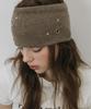 Newyorkworks Metal Eyelet Wide Hair Bandana_Brown
