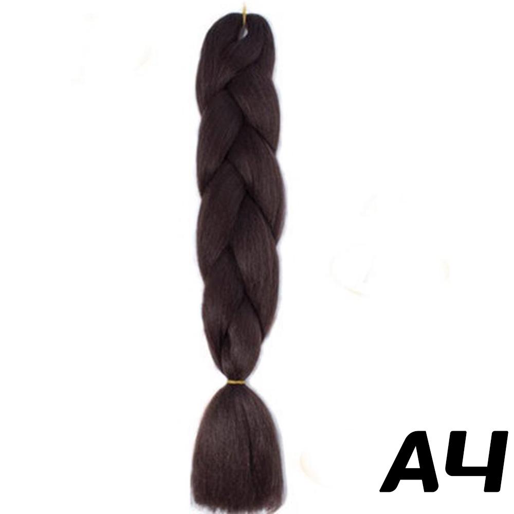 MISS WIG Synthetic Long Braid Ponytail Extension Straight Sleek Wrap Around Colorful Braid Hair Extensions Ponytail Natural Soft For Women Wear