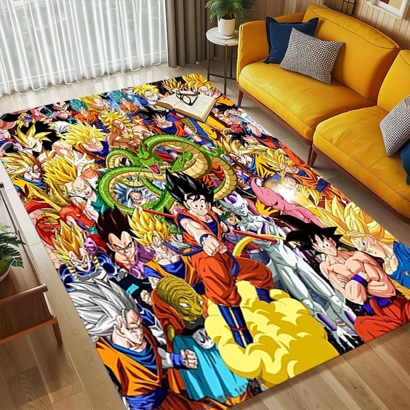 Dragon Ball Living Room Nonslip Area Rug Soft Carpet For Bedroom Game Playroom Sofa Office Home Decor Doormat Christmas Gift C9301297