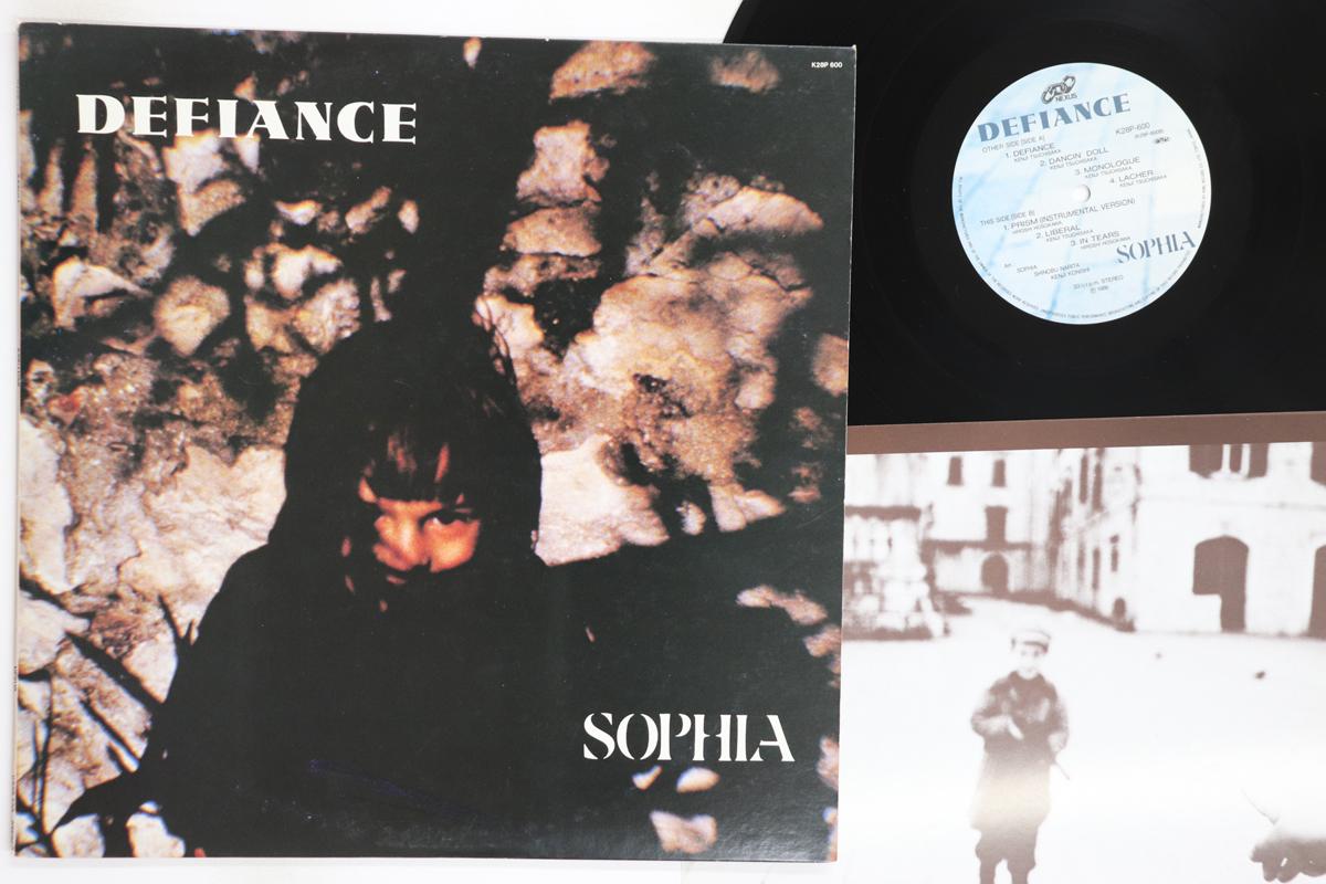 

LP Record SOPHIA Defiance K28P600 NEXUS 1986 Japan Japanese PopRock Used