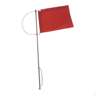 Marine Mast Flag Wind Indicator Boat Durable Easy Installation Small Lightweight Red 304