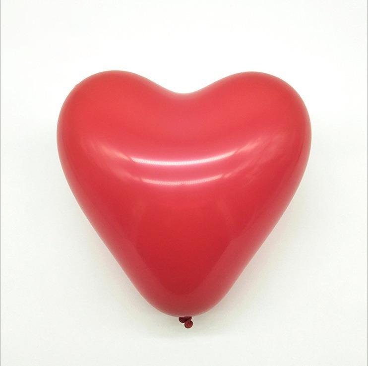 Heart-Shaped Macaron Matte Balloons - Romantic Wedding & Party Decorations