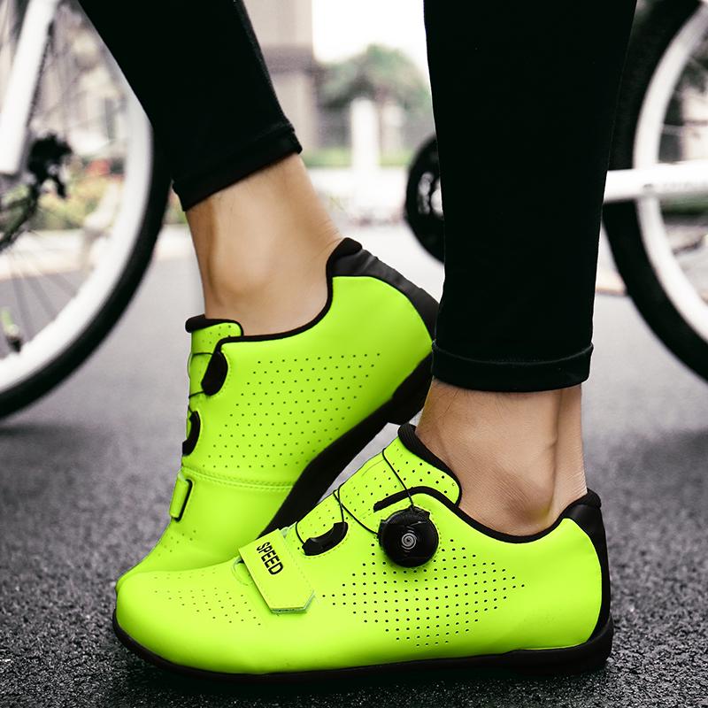 Unisex Fashion Outdoor Cycling Shoes, Lightweight Leisure Sneakers for Men and Women, Breathable Walking Footwear
