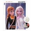 Pearl Painting Frozen Anna and Elsa Sisters 5D DIY Pearl Picture Crafts for Adults/Beginners Gift Ideas Home Decor
