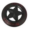 1Pc Metal TEXAS EDITION Shield Pentagram 3D Emblem Badge Car Fender Side Tail Body Sticker for Wrangler Liberty Grand Cherokee