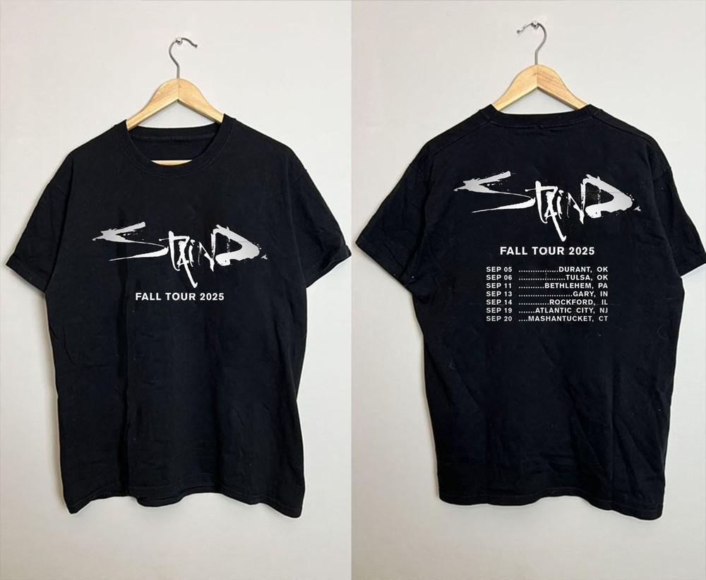 

New Staind Fall Tour 2025 Gift For Fans Unisex S-5XL Shirt SS546 Unisex T-Shirt XXXL