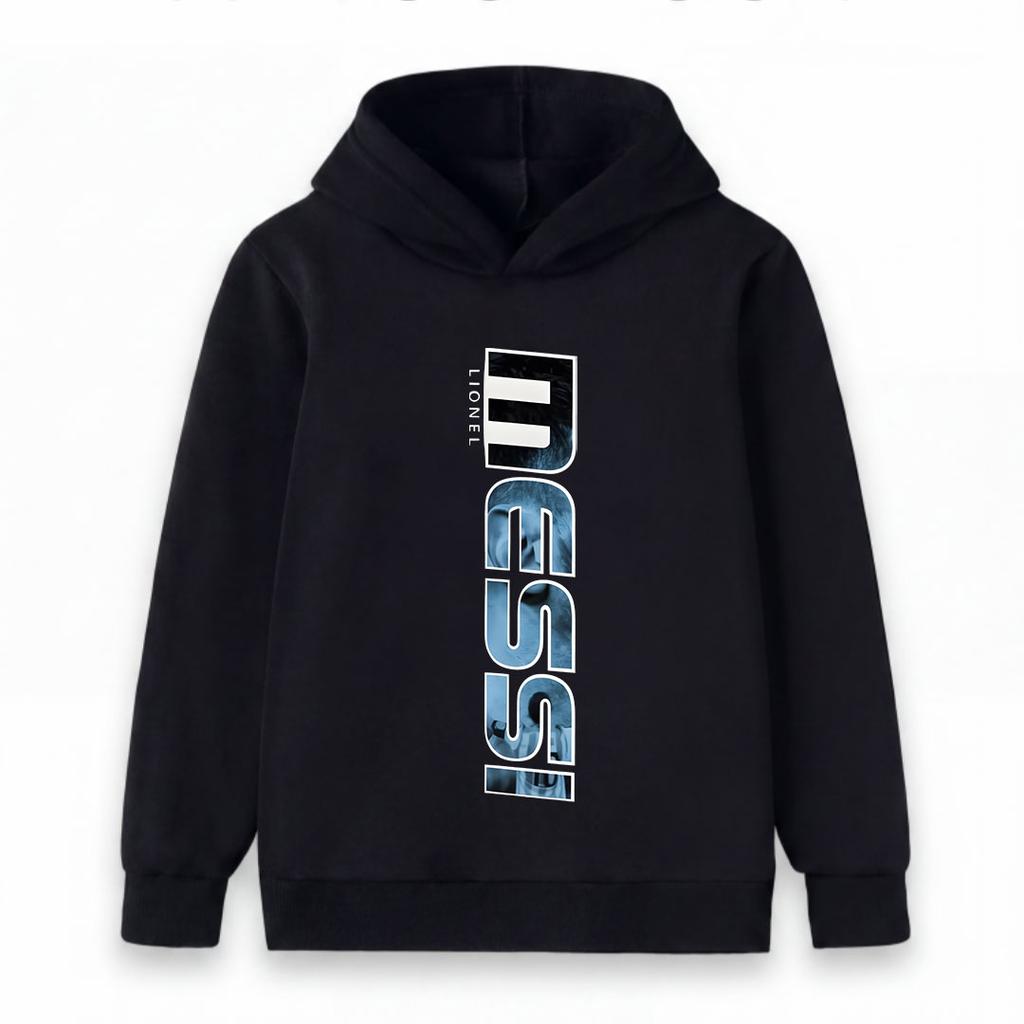 Kids Boys Girls Pullover Hoodie Letter Print Stylish Casual Long Sleeve Sweatshirt Comfortable Lightweight Daily Wear Top for 3-12 Years Old Children