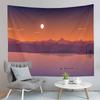Abstract Snow Mountain Tapestry Nature Sunset Tapestry Purple Sky Tapestry Wall Hanging Tapestries Art Living Room Bedroom Dorm