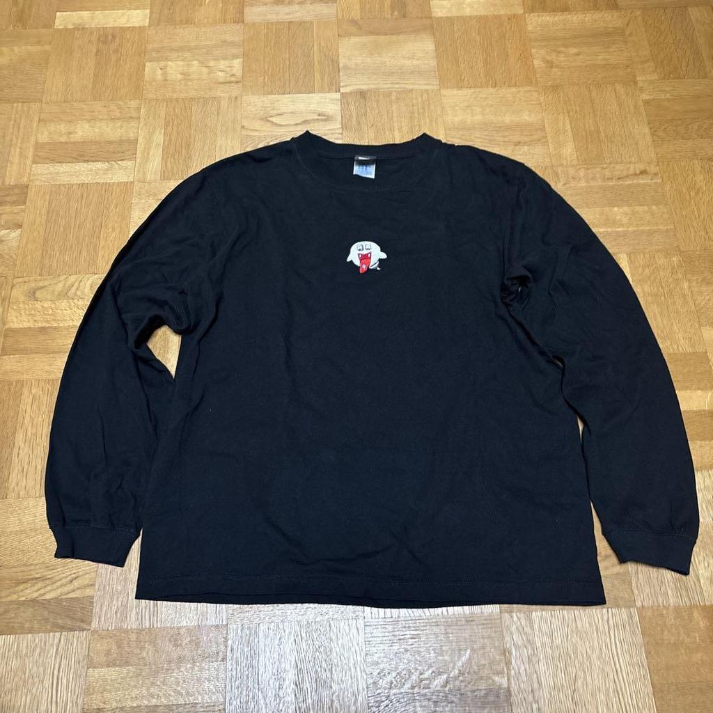[USED] RIVERSIDE WANG Long Sleeve T-Shirt Black Medium