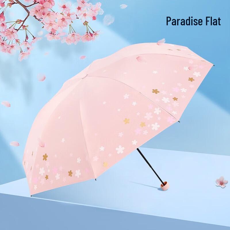 

Heaven Umbrella 3-Fold Black UV Sun & Rain Umbrella