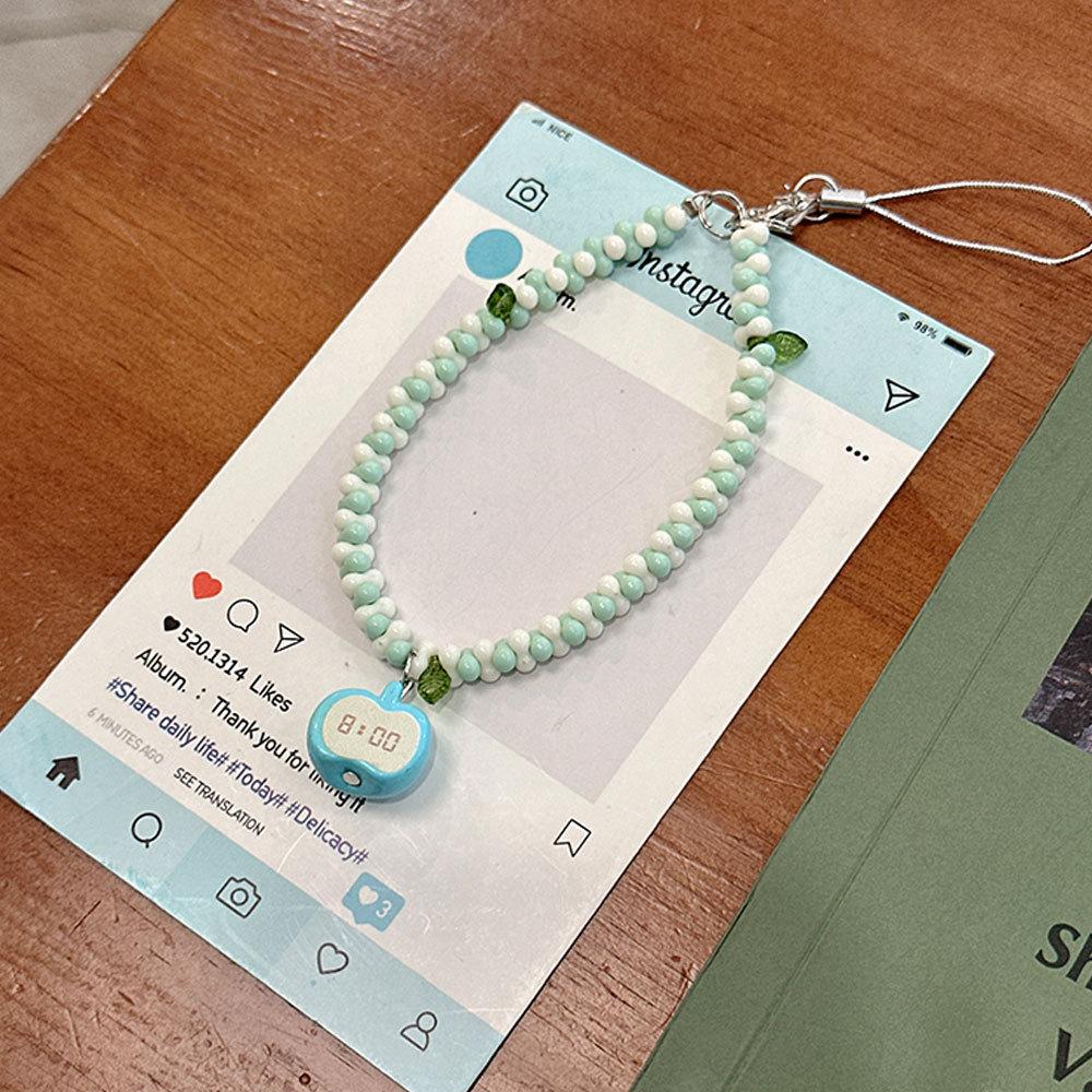 New Color blocked Bear Bow Suitable for Apple 16 Mobile Phone Case Small Fresh 15PROMAX Protective Case Korean 14