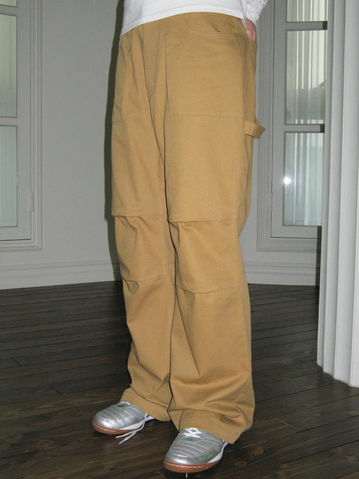SINOON Out-Pocket Carpenter Pants (Olive Beige)