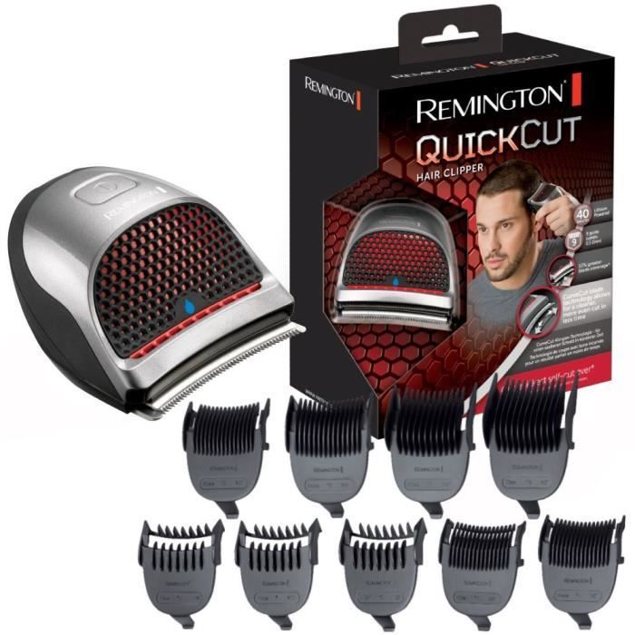 Remington Haarschneider Hc4250 Quickcut Kabellos 9 Längen 40Min 9 Aufsätze Schnellladung - Image 5