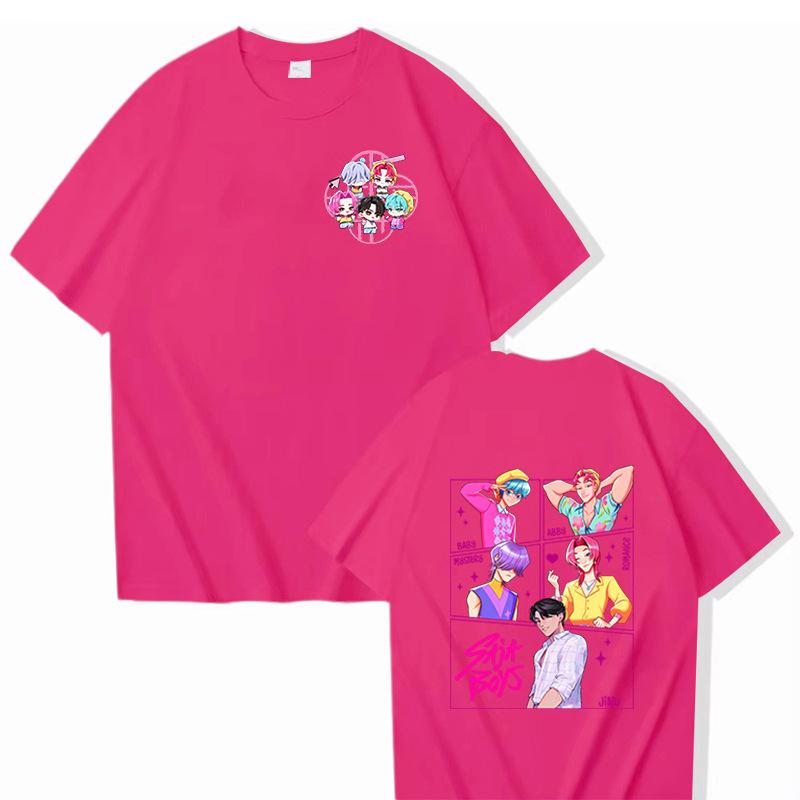 16 Colors Movie KPop Demon Hunters Saja Boys Graphic Tshirts Men Women Korean Fashion Trend Streetwear Unisex Casual T-shirt