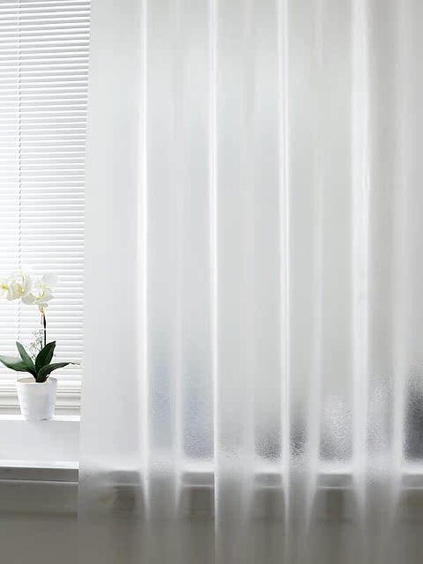 LIEI EVA Waterproof Shower Curtain