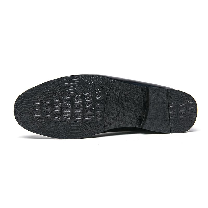 New Men Loafers Mixed Colors Round Toe Slip-On Party Men's Formal Shoes Pu Leather  Size 38-48 Men Dress Shoes