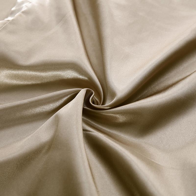 Solid Color Satin Down DuvetCover Luxury Spun Thick Skin Friendly Duvet Cover Single Ded Twin Bed Duvet Cover 200 * 200cm