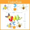 Donkey Plush Baby Toy With Rattle And Sensory Features For Newborns