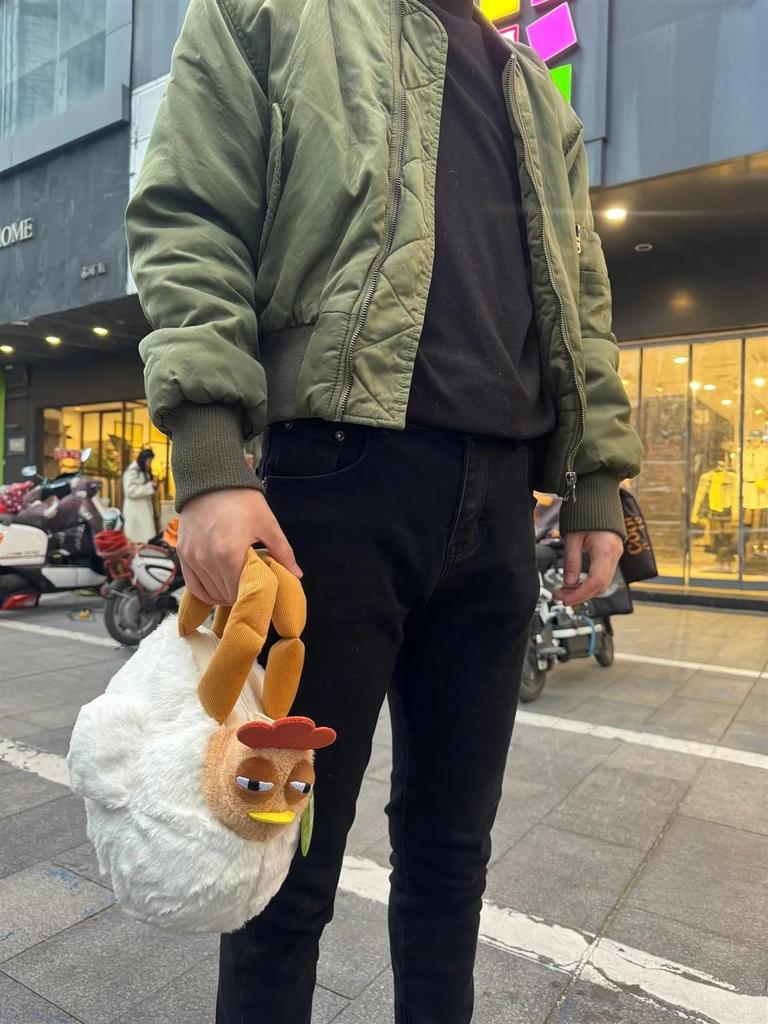 Gogo Chicken Cartoon Celebrity Handbag – Large Capacity Cute Crossbody Bag Gift