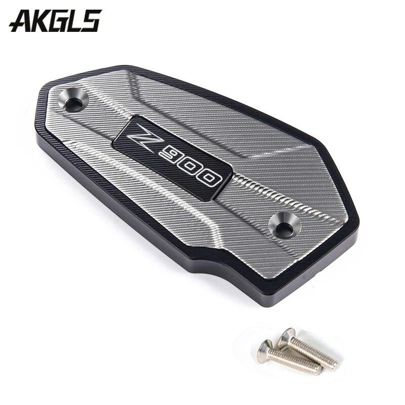 For KAWASAKI Z 900 Z900 2017- 2022 2023 Motorcycle Front and Rear Brake Fluid Tank Covers Tank Cover Protection Accessories