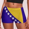 Women's Tight Athletic Shorts Workout Sports Shorts for Gym Running Yoga and Casual Wear