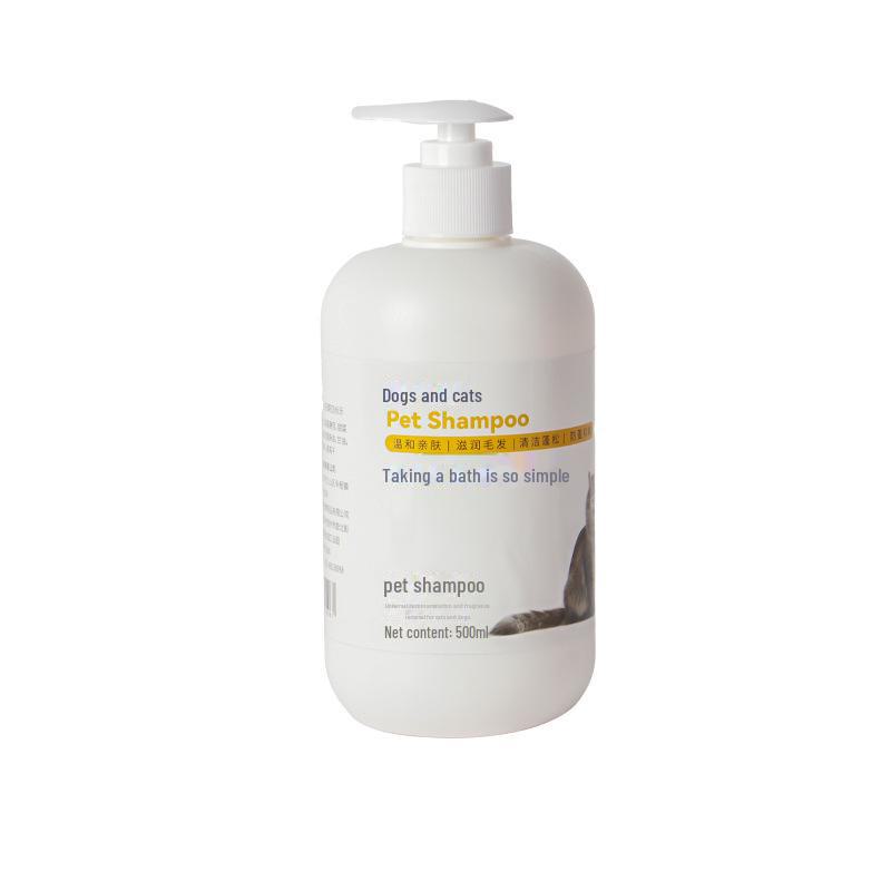 "Pet Antibacterial Deodorizing Shampoo – Universal Cat & Dog Bath Gel, 500ml"