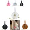 Chic Mini Round Coin Purse For Girls Modern Chain Strap Perfect For Daily Use