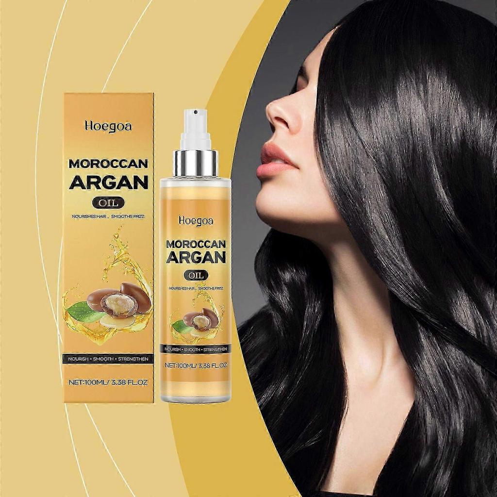 Hoegoa Nut Oil Hair Care Essence Care Dry Hair Hydrating Smooth Improve Hair Care Essence Oil