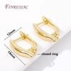 18K Echtgold Plated Verschluss für Ohrringe, Ohrringverschlüsse, DIY Ohrring Zubehör, Luxus Schmuckzubehör, Ohrhaken