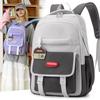 New Versatile Burden Reduction Elementary School Bag Junior High School Backpack Boys and Girls College Style Girls Backpack