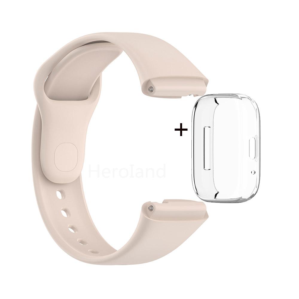 Curea de ceas pentru Redmi Watch 3 Active Smartwatch Curea Brățări din silicon moale Brățară pentru Redmi Watch3 Lite Curea de ceas CU carcasă