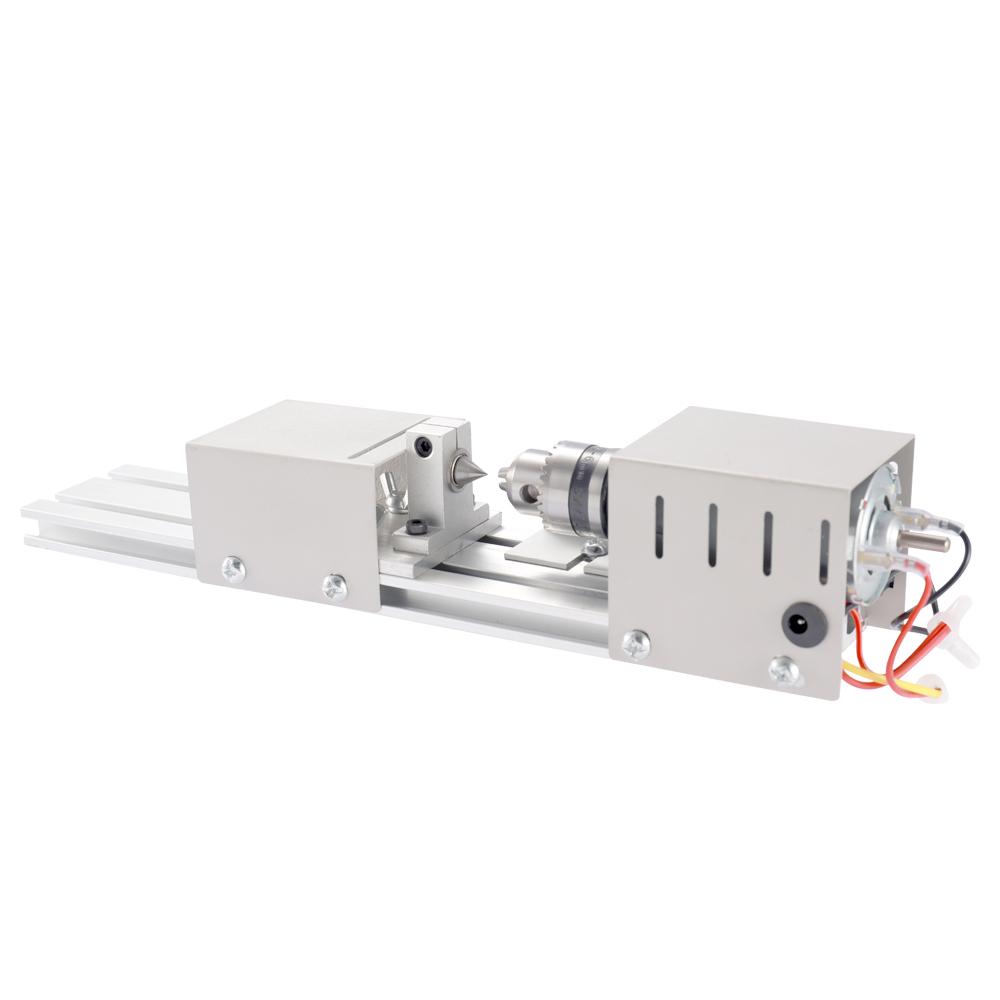 Stroj na broušení a leštění korálků Mini soustruh DIY dřevoobráběcí řemeslný rotační stroj