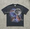 Moonlit Vintage Style Cockroach Graphic Shirt, Celestial Moon Insect T-Shirt, Unisex Retro Bug Tee
