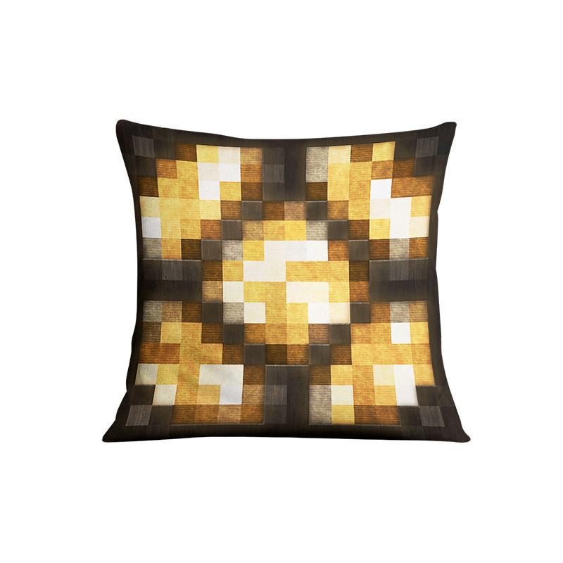 Minecraft Sofa Pillowcase Cushion Cover Home Decoration Steve Creeper Cartoon