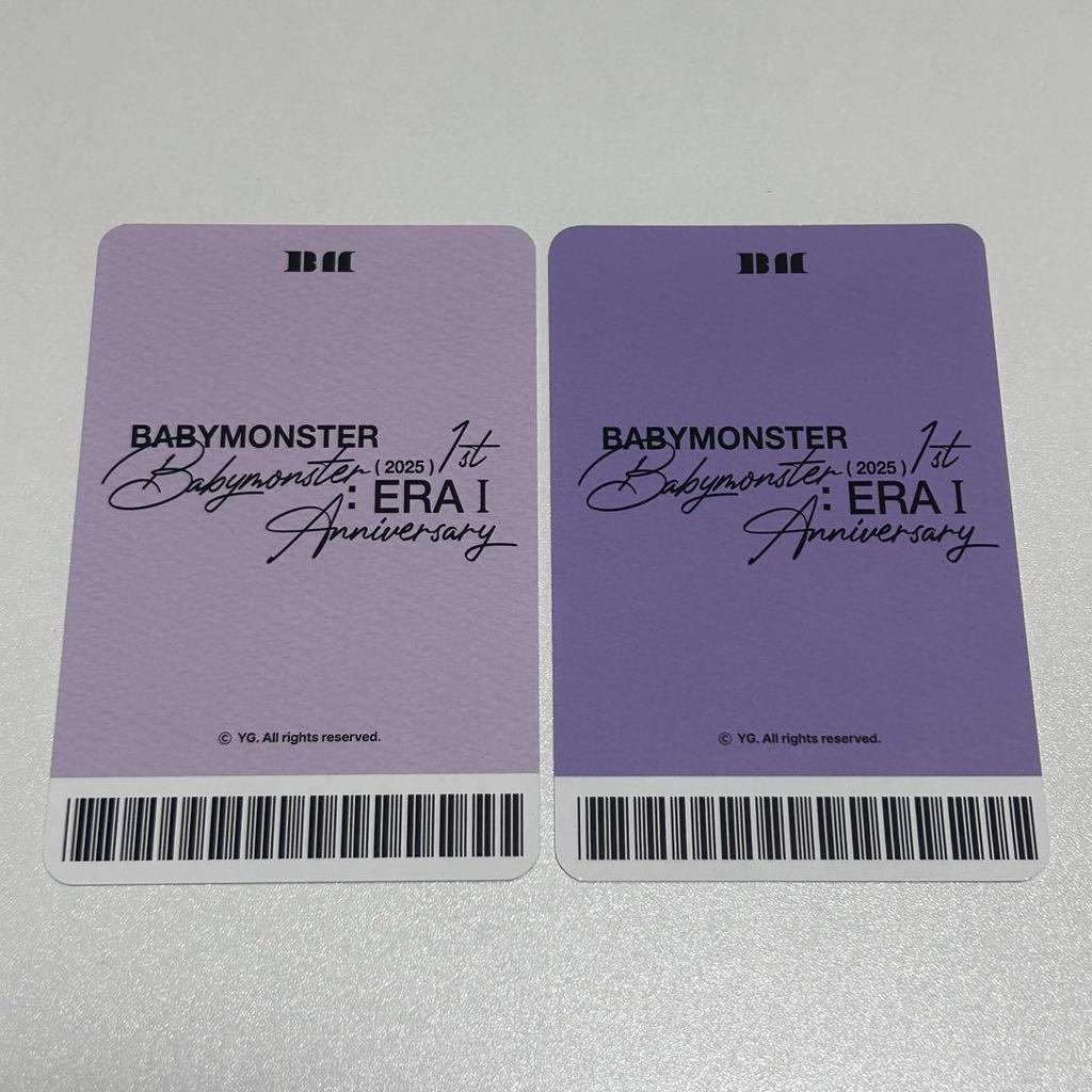 [USED] Babymonster Babymon Trading Card Chiquita Chiquita Offline