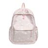 Schoolbag Cute Star Printed Backpack Female Junior High School Student Ins Niche High Value Large Capacity Commuter Travel Backpack