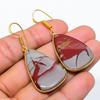 Noreena Jasper Gemstone 925 Solid Sterling Silver Jewelry Earring 1.97" GK-5699