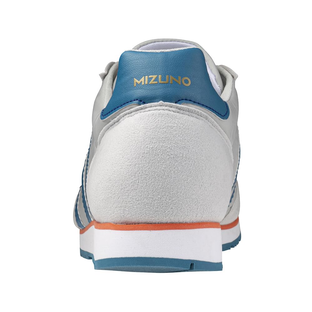 Mizuno MR1 Light Gray x Blue x Size for and Casual Fashion Sneakers, Coral, 27.0 cm, 2E, Commuting, School, Lifestyle,