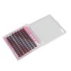 84 Clusters 14mm False Eyelashes D Curly Dense Hair DIY Extension Eyelashes for Daily Makeup