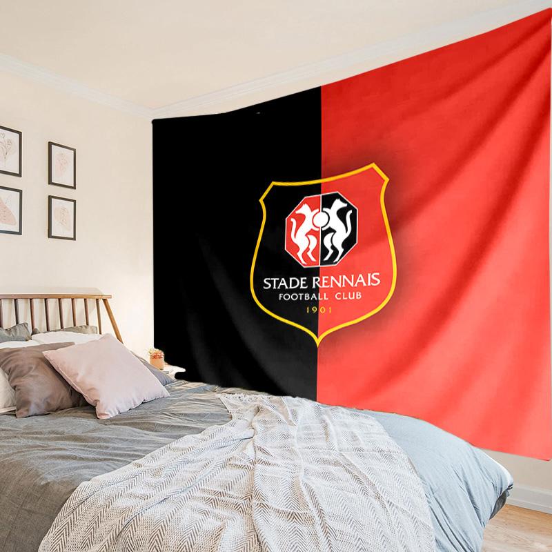 Stade Fc Emblem Tapestry, Unique Design Tapestry, Wall Decor for Bedroom,Livingroom, Playroom,Heartwarming Fan Holiday Gifts