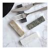 Tableware East Cutlery Rest 9cm Marble Gray ko-005-03 Natural Stone Luxury Home Party Entertaining Celebrations Special Occasion Table Coordination